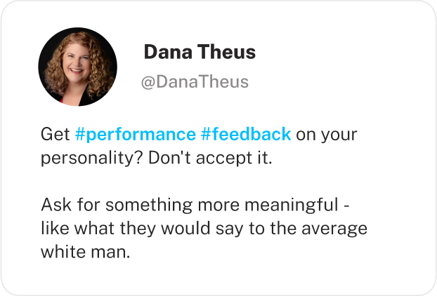 Dana Theus tweet