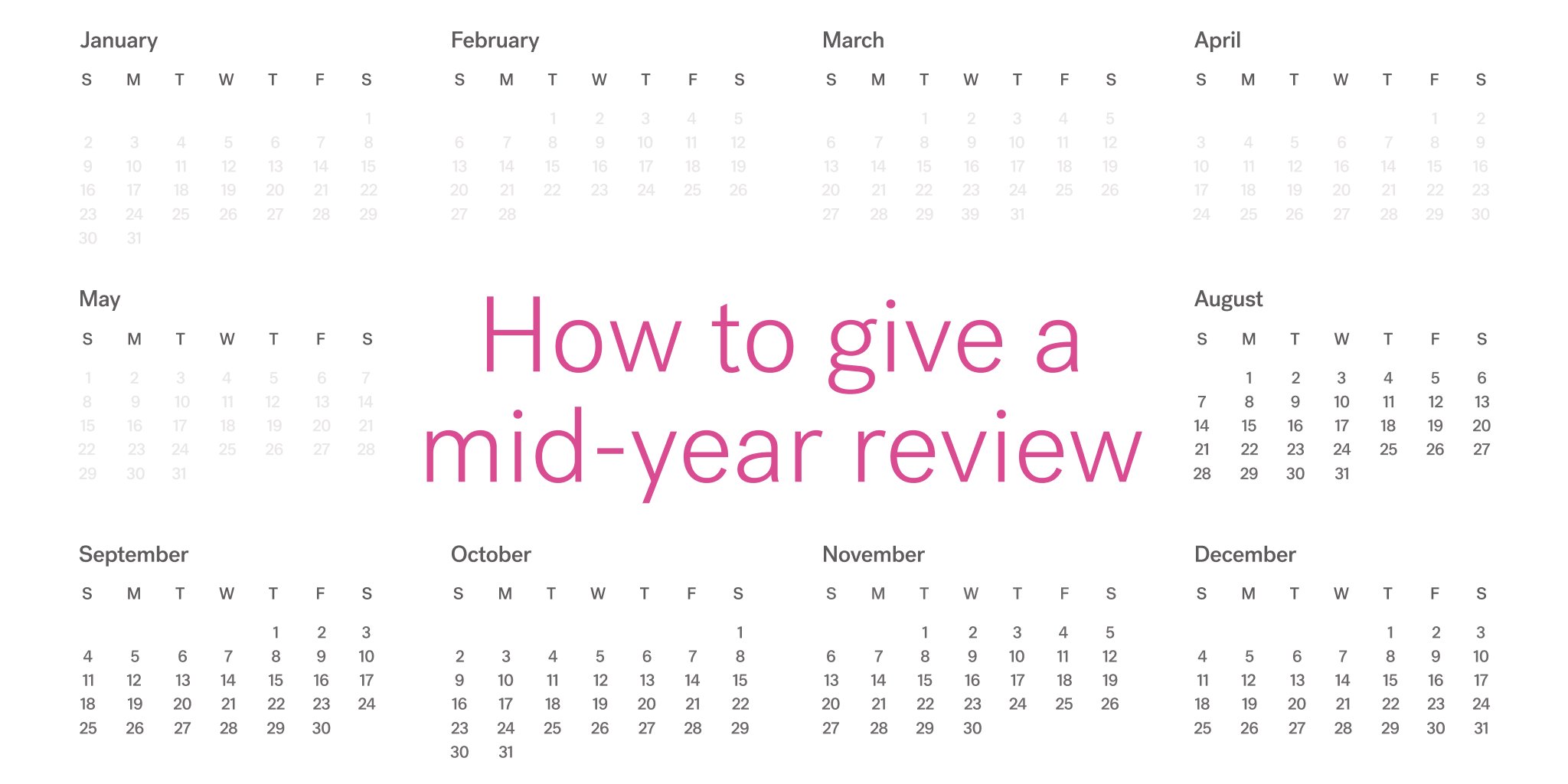 How to give a mid-year review 