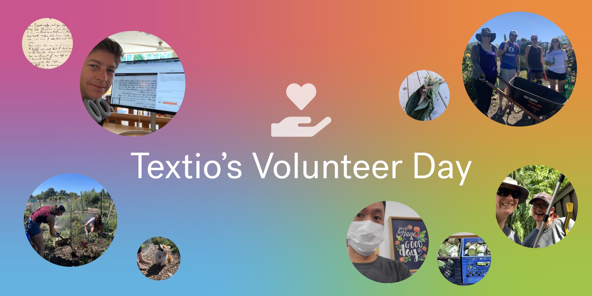 Volunteer day at Textio 